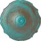 Ekena Millwork Pompeii Ceiling Medallion (Fits Canopies up to 2"), 18 7/8"OD x 1 1/2"P, Copper Green Patina CM18POCGS - alternate 1